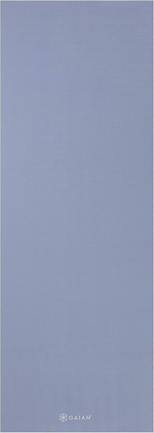 image:imageGaiam Yoga Mat  Premium 5mm Solid Thick Non Slip Exercise amp Fitness Mat for All Types of Yoga Pilates amp Floor Workouts 68 x 24 x 5mmChambray