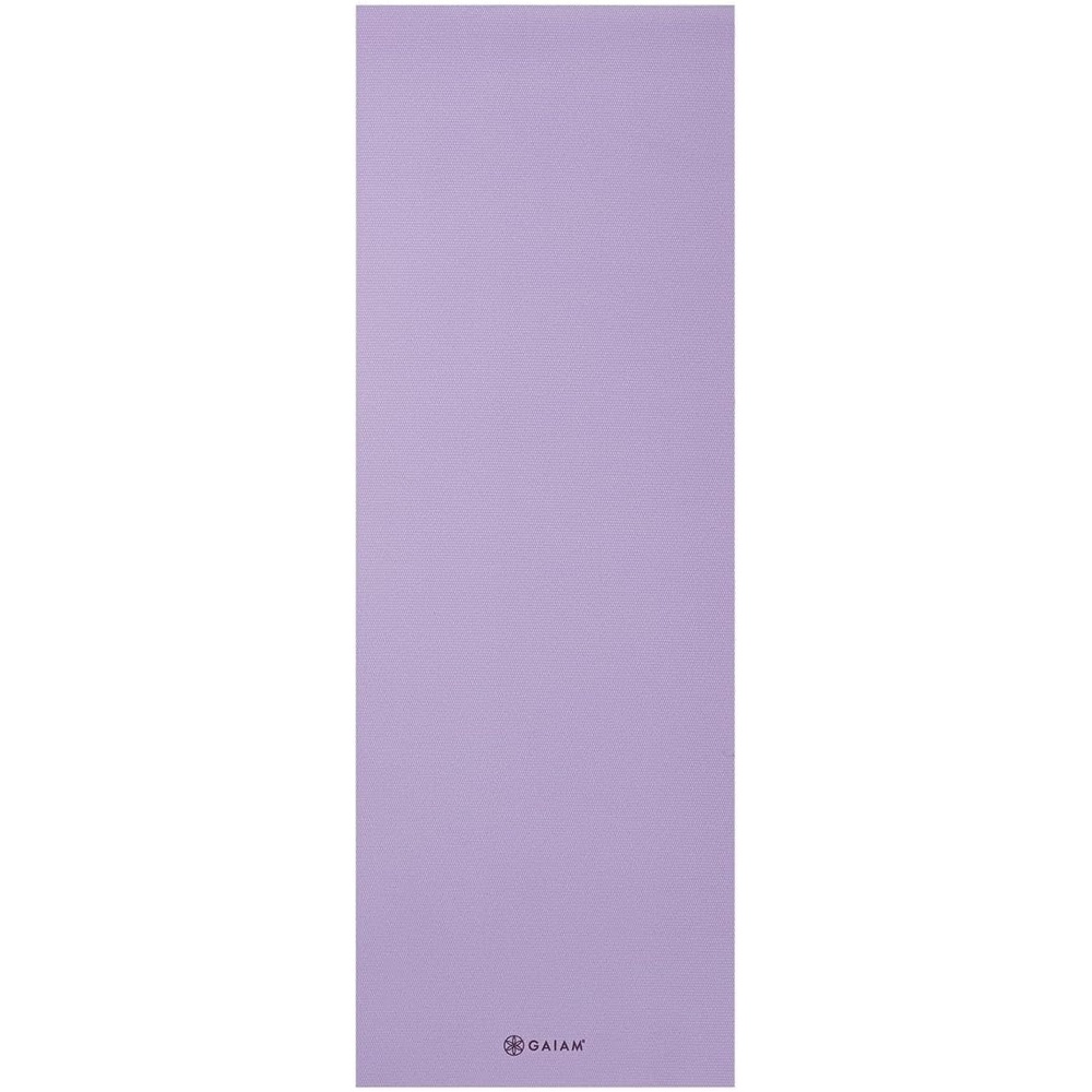 image:imageGaiam Yoga Mat  Premium 5mm Solid Thick Non Slip Exercise amp Fitness Mat for All Types of Yoga Pilates amp Floor Workouts 68 x 24 x 5mmNew Lilac