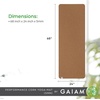 image:imageGaiam Yoga Mat  Premium 5mm Solid Thick Non Slip Exercise amp Fitness Mat for All Types of Yoga Pilates amp Floor Workouts 68 x 24 x 5mmCork