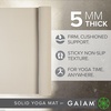 image:imageGaiam Yoga Mat  Premium 5mm Solid Thick Non Slip Exercise amp Fitness Mat for All Types of Yoga Pilates amp Floor Workouts 68 x 24 x 5mmDovetail