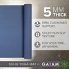 image:imageGaiam Yoga Mat  Premium 5mm Solid Thick Non Slip Exercise amp Fitness Mat for All Types of Yoga Pilates amp Floor Workouts 68 x 24 x 5mmHigh Tide