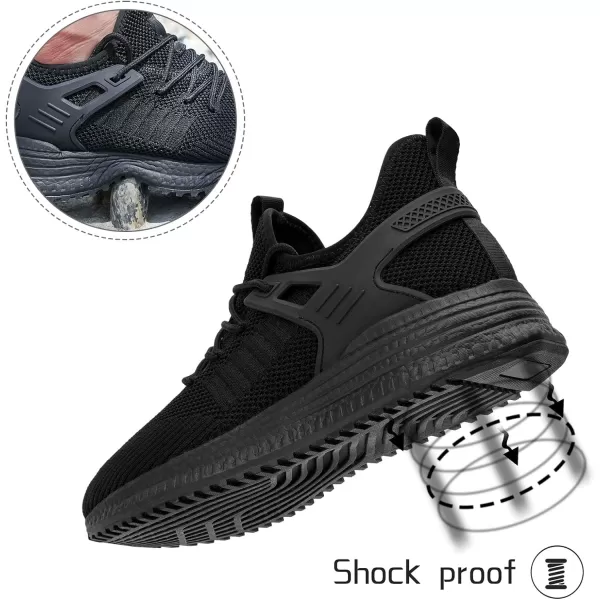 imageSDolphin Athletic Tennis Shoes for Men  Workout Running Ankle Support Sneakers Exercise Walk Run Standing All Black Size 95SDolphin Athletic Tennis Shoes for Men  Workout Running Ankle Support Sneakers Exercise Walk Run Standing All Black Size 95