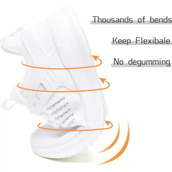 imageSDolphin Mens Running Shoes Sneakers  Tennis Workout Walking Gym Athletic Rubber Sole Breathable Comfortable Non Slip Fashion ShoesCwhitelaces