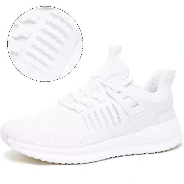imageSDolphin Mens Running Shoes Sneakers  Tennis Workout Walking Gym Athletic Rubber Sole Breathable Comfortable Non Slip Fashion ShoesCwhitelaces
