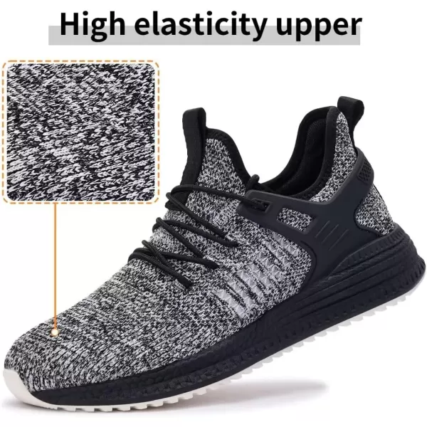 imageSDolphin Mens Running Shoes Sneakers  Tennis Workout Walking Gym Athletic Rubber Sole Breathable Comfortable Non Slip Fashion ShoesJmix Grey