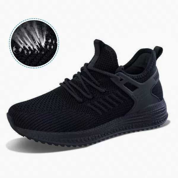 imageSDolphin Running Shoes Women Sneakers  Comfortable Memory Foam Lightweight Walking Tennis Workout Athletic ShoesBlack