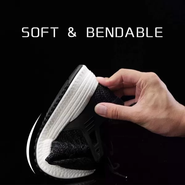 imageSDolphin Running Shoes Women Sneakers  Comfortable Memory Foam Lightweight Walking Tennis Workout Athletic ShoesBlack White