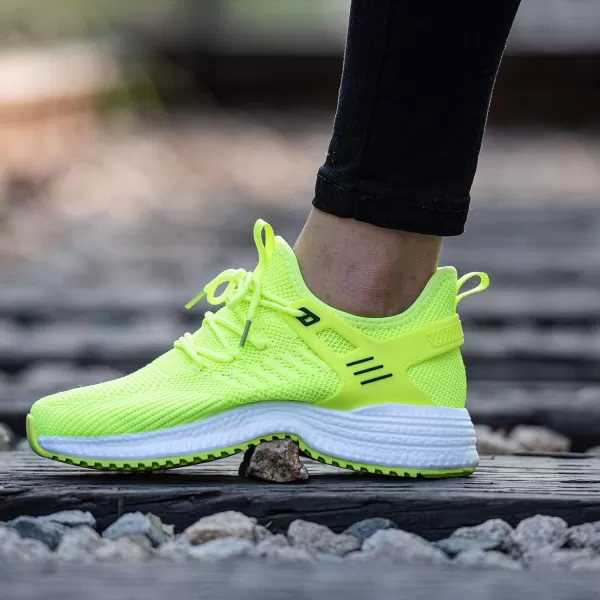 imageSDolphin Running Shoes Women Sneakers  Comfortable Memory Foam Lightweight Walking Tennis Workout Athletic ShoesGreen