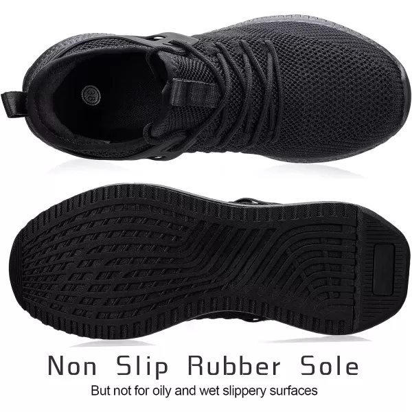imageSDolphin Running Shoes Women Sneakers  Tennis Workout Walking Gym Lightweight Athletic Comfortable Casual Memory Foam Fashion ShoesAll Blackbreathable