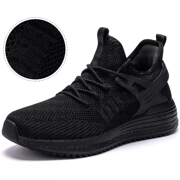 imageSDolphin Running Shoes Women Sneakers  Tennis Workout Walking Gym Lightweight Athletic Comfortable Casual Memory Foam Fashion ShoesAll Blackbreathable