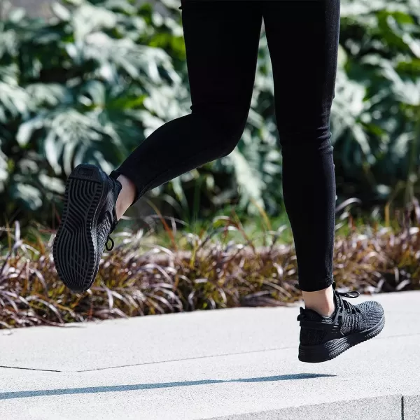 imageSDolphin Running Shoes Women Sneakers  Tennis Workout Walking Gym Lightweight Athletic Comfortable Casual Memory Foam Fashion ShoesBlackBlack