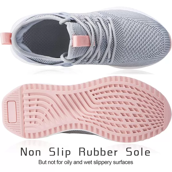 imageSDolphin Running Shoes Women Sneakers  Tennis Workout Walking Gym Lightweight Athletic Comfortable Casual Memory Foam Fashion ShoesGrey