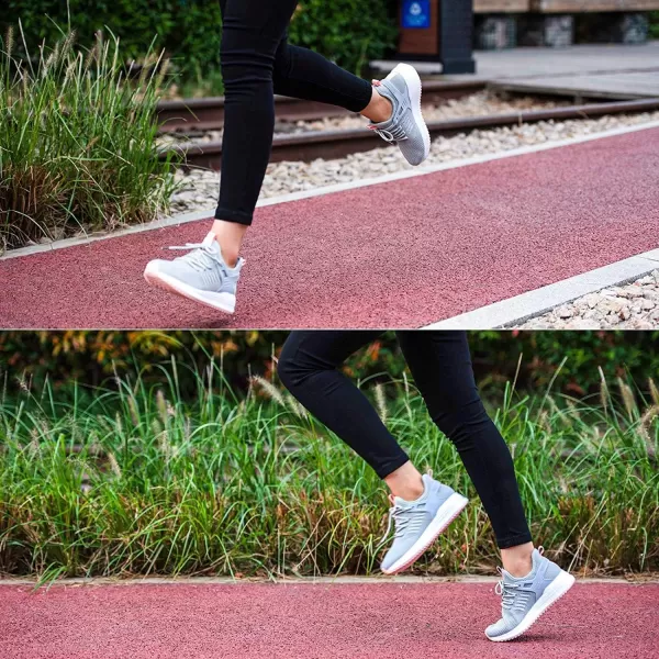 imageSDolphin Running Shoes Women Sneakers  Tennis Workout Walking Gym Lightweight Athletic Comfortable Casual Memory Foam Fashion ShoesGreybreathable