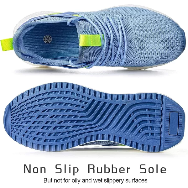 imageSDolphin Running Shoes Women Sneakers  Tennis Workout Walking Gym Lightweight Athletic Comfortable Casual Memory Foam Fashion ShoesLight Blue