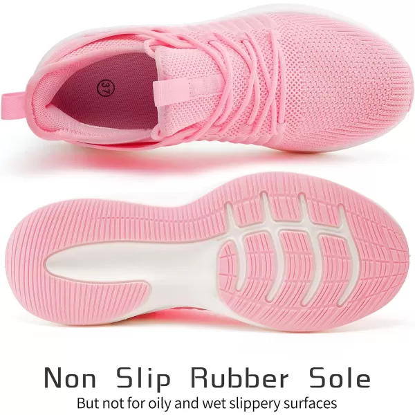 imageSDolphin Running Shoes Women Sneakers  Tennis Workout Walking Gym Lightweight Athletic Comfortable Casual Memory Foam Fashion ShoesNew Pink