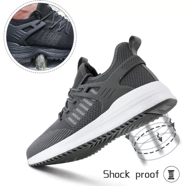 imageSDolphin Running Shoes for Men  Workout Gym Athletic Training Walking Comfortable Mens Sneakers Grey Size 115SDolphin Running Shoes for Men  Workout Gym Athletic Training Walking Comfortable Mens Sneakers Grey Size 115