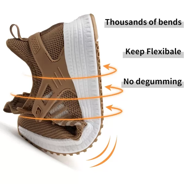 imageSDolphin Running Workout Shoes for Men  Gym Athletic Training Sports Exercise Memory Foam Sneakers Brown Size 9SDolphin Running Workout Shoes for Men  Gym Athletic Training Sports Exercise Memory Foam Sneakers Brown Size 9