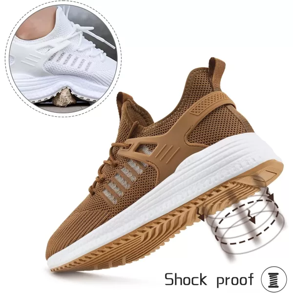 imageSDolphin Running Workout Shoes for Men  Gym Athletic Training Sports Exercise Memory Foam Sneakers Brown Size 9SDolphin Running Workout Shoes for Men  Gym Athletic Training Sports Exercise Memory Foam Sneakers Brown Size 9