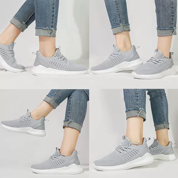 imageWomens Tennis Shoes  Women Sneakers Workout Running Walking Athletic Gym Fashion Lightweight Nursing Casual Light Shoes GreyWomens Tennis Shoes  Women Sneakers Workout Running Walking Athletic Gym Fashion Lightweight Nursing Casual Light Shoes Grey
