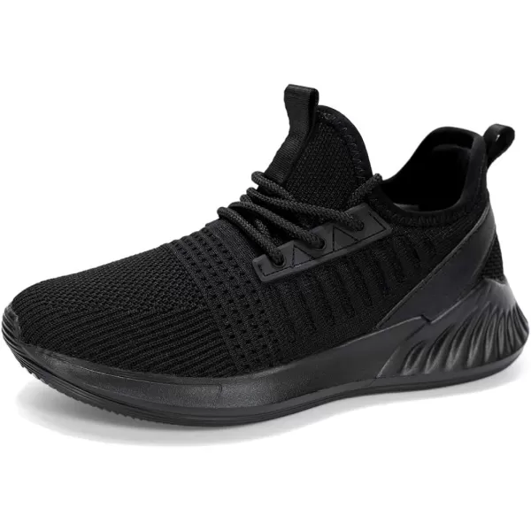 imageWomens Tennis Shoes  Women Sneakers Workout Running Walking Athletic Gym Fashion Lightweight Nursing Casual Light ShoesAll Black