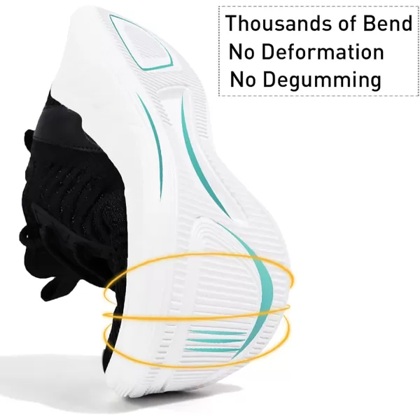 imageWomens Tennis Shoes  Women Sneakers Workout Running Walking Athletic Gym Fashion Lightweight Nursing Casual Light ShoesBlack