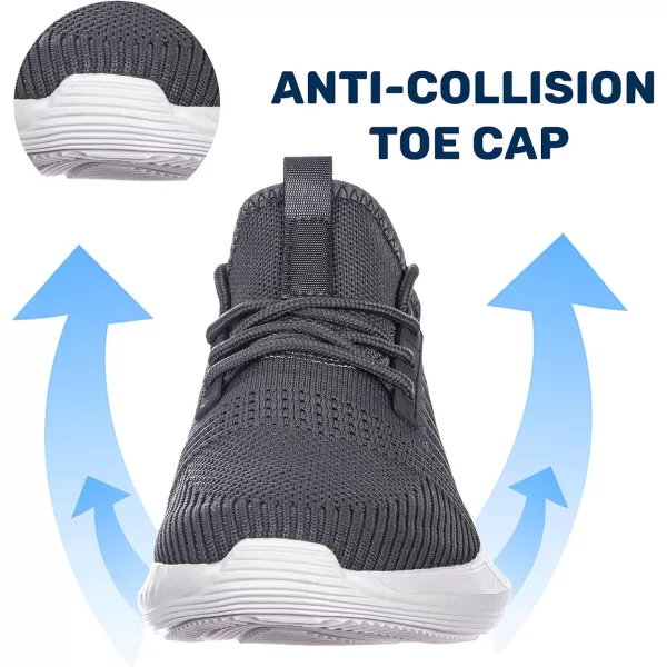 imageWomens Tennis Shoes  Women Sneakers Workout Running Walking Athletic Gym Fashion Lightweight Nursing Casual Light ShoesDark Gray