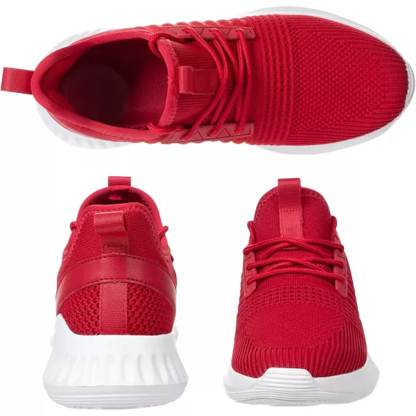 imageWomens Tennis Shoes  Women Sneakers Workout Running Walking Athletic Gym Fashion Lightweight Nursing Casual Light ShoesRed
