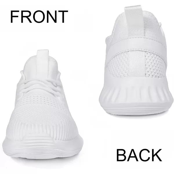 imageWomens Tennis Shoes  Women Sneakers Workout Running Walking Athletic Gym Fashion Lightweight Nursing Casual Light ShoesWhite