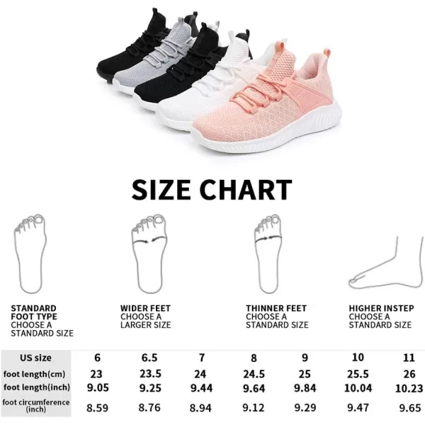 imageWomens Workout Running Shoes  Breathable Comfortable Lightweight Shoes Tennis Sneakers for Walking Gym WorkAllblack
