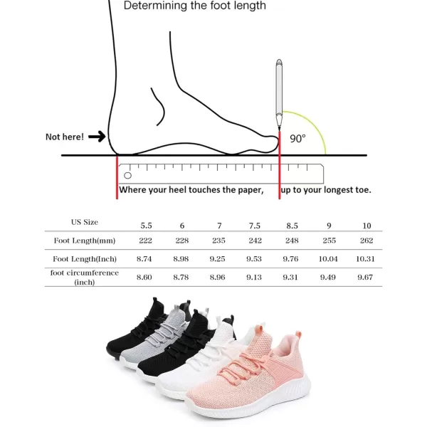 imageWomens Workout Running Shoes  Breathable Comfortable Lightweight Shoes Tennis Sneakers for Walking Gym WorkDarkgrey
