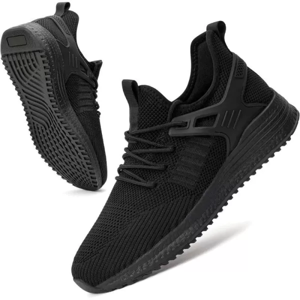 imageSDolphin Mens Road Running Shoes  Comfortable Workout Gym Training Sneakers for Men Lightweight Fashion All Black Size 115SDolphin Mens Road Running Shoes  Comfortable Workout Gym Training Sneakers for Men Lightweight Fashion All Black Size 115