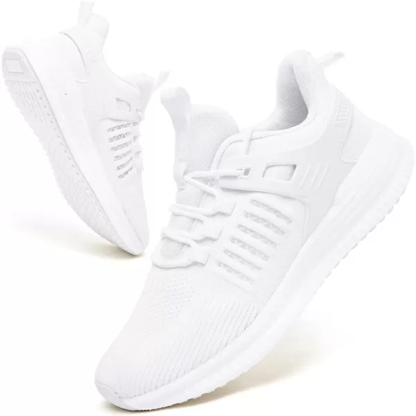 imageSDolphin Mens Running Shoes Sneakers  Tennis Workout Walking Gym Athletic Rubber Sole Breathable Comfortable Non Slip Fashion ShoesCwhitelaces