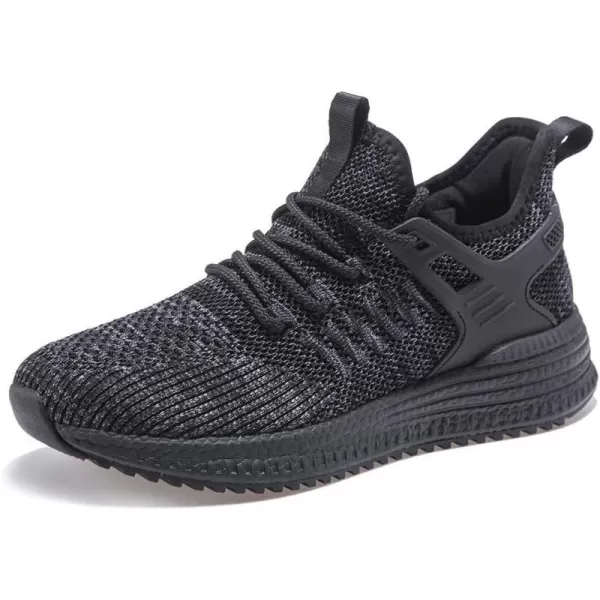 imageSDolphin Running Shoes Women Sneakers  Comfortable Memory Foam Lightweight Walking Tennis Workout Athletic ShoesBlackBlack