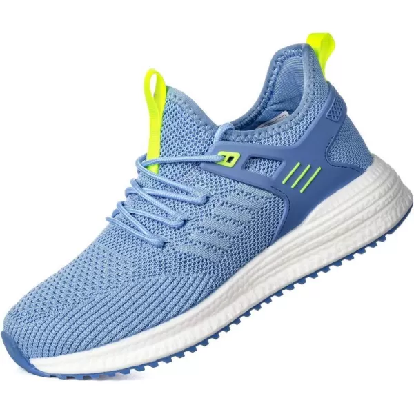 imageSDolphin Running Shoes Women Sneakers  Comfortable Memory Foam Lightweight Walking Tennis Workout Athletic ShoesLight Blue