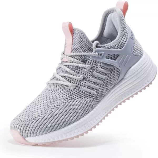 imageSDolphin Running Shoes Women Sneakers  Tennis Workout Walking Gym Lightweight Athletic Comfortable Casual Memory Foam Fashion ShoesGrey