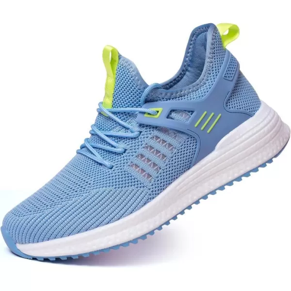 imageSDolphin Running Shoes Women Sneakers  Tennis Workout Walking Gym Lightweight Athletic Comfortable Casual Memory Foam Fashion ShoesLight Bluebreathable