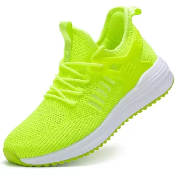 imageSDolphin Running Shoes Women Sneakers  Tennis Workout Walking Gym Lightweight Athletic Comfortable Casual Memory Foam Fashion ShoesLime Greenbreathable