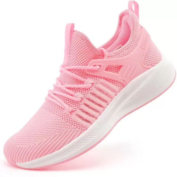 imageSDolphin Running Shoes Women Sneakers  Tennis Workout Walking Gym Lightweight Athletic Comfortable Casual Memory Foam Fashion ShoesNew Pink