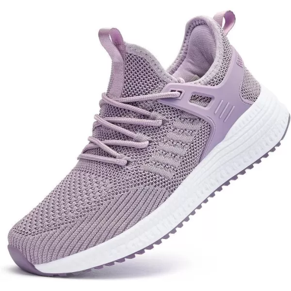 imageSDolphin Running Shoes Women Sneakers  Tennis Workout Walking Gym Lightweight Athletic Comfortable Casual Memory Foam Fashion ShoesViolet Purple
