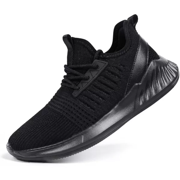 imageWomens Tennis Shoes  Women Sneakers Workout Running Walking Athletic Gym Fashion Lightweight Nursing Casual Light ShoesAll Black