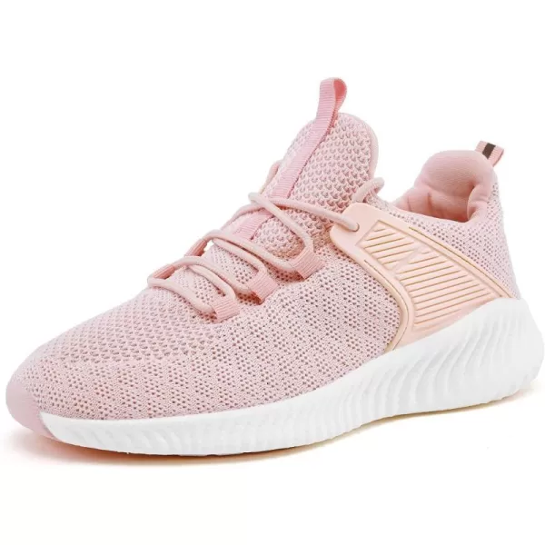 imageWomens Workout Running Shoes  Breathable Comfortable Lightweight Shoes Tennis Sneakers for Walking Gym WorkAupgradespink
