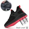 imageSDolphin Running Gym Shoes Men  Workout Walking Athletic Training Sports Sneakers Black Red Size 115 FblackRed