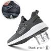 imageSDolphin Running Shoes for Men  Workout Gym Athletic Training Walking Comfortable Mens Sneakers Grey Size 115