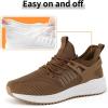imageSDolphin Running Workout Shoes for Men  Gym Athletic Training Sports Exercise Memory Foam Sneakers Brown Size 115