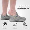imageSDolphin Walking Shoes Mens Sneakers  Slip on Memory Foam Tennis Running Shoes for Athletic Workout Gym Jogging Lightweight Breathable Casual SneakersAll Grey