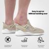 imageSDolphin Walking Shoes Mens Sneakers  Slip on Memory Foam Tennis Running Shoes for Athletic Workout Gym Jogging Lightweight Breathable Casual SneakersBeige