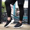 imageSDolphin Walking Shoes for Mens Sneakers  Slip on Athletic Running Tennis Shoes Comfortable Memory Foam Workout Gym Jogging Indoor Outdoor Lightweight Breathable Casual SneakersBlack White