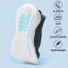 imageSDolphin Walking Shoes for Mens Sneakers  Slip on Athletic Running Tennis Shoes Comfortable Memory Foam Workout Gym Jogging Indoor Outdoor Lightweight Breathable Casual SneakersDark Grey