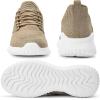 imageSDolphin Walking Shoes for Mens Sneakers  Slip on Athletic Running Tennis Shoes Comfortable Memory Foam Workout Gym Jogging Indoor Outdoor Lightweight Breathable Casual SneakersKhaki