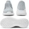 imageSDolphin Walking Shoes for Mens Sneakers  Slip on Athletic Running Tennis Shoes Comfortable Memory Foam Workout Gym Jogging Indoor Outdoor Lightweight Breathable Casual SneakersLight Grey